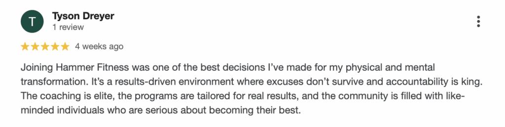 Hammer Fitness Reviews